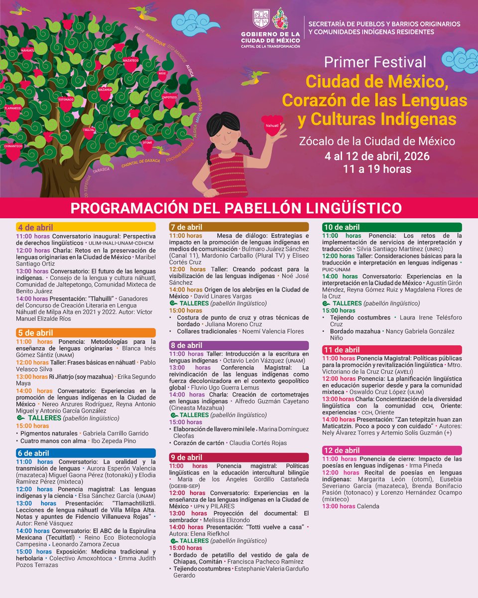 SEPI CDMX / Pueblos-Barrios-Comunidades Indígenas tweet media