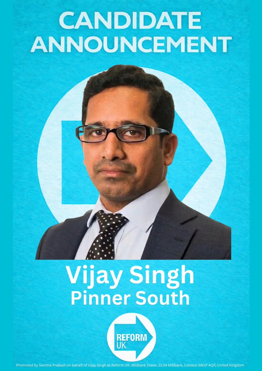 Reform UK Harrow tweet media