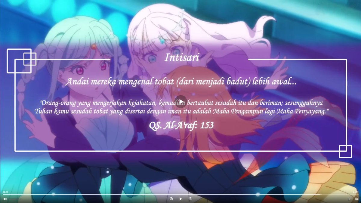 haduuhpusing's tweet photo. ni nonton animek knp tb2 dpt potongan surat quran jir https://t.co/fnGnv9MyEU