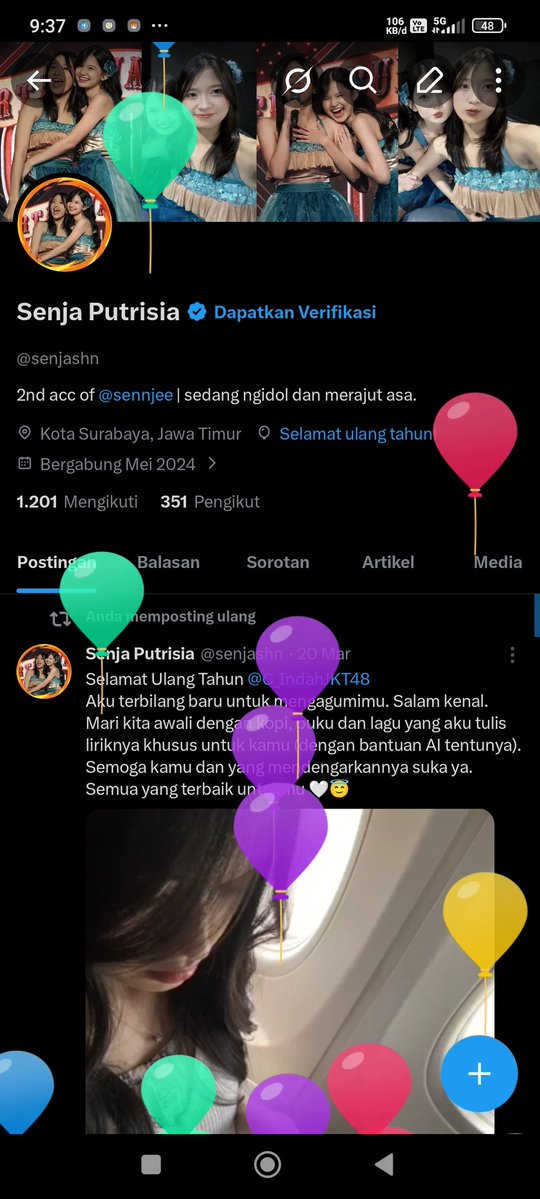 Senja Putrisia tweet media