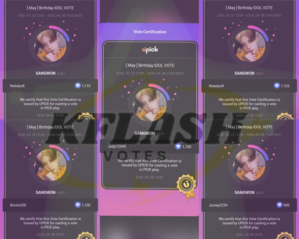 KFlash : Selling KPOP Votes tweet media