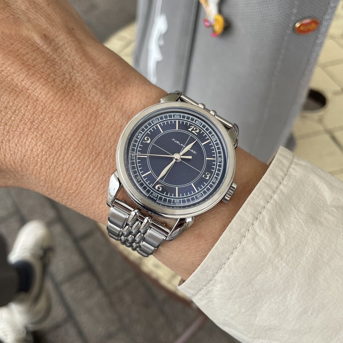 masaone_4103's tweet image. 皆様、お疲れ様です💁🏻‍♂️⌚️
京都行って来ます🙂‍↕️
まずはいつもの甲南PAでラーメン🍜
相棒はFurlan Marri Blue Sector💙
#furlanmarri