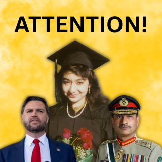 Aafiamovement's tweet photo. ⚠️With negotiations soon for a ceasefire in Iran, Pakistan once again has a GOLDEN OPPURTUNITY to demand Dr. Aafia Siddiqui's release. 
We will be launching a Twitter trend &amp; massive social media campaign starting today. Get ready!

JOIN THIS TO TAKE PART: https://t.co/t8OcrNnohs https://t.co/KvxPzWfh0n