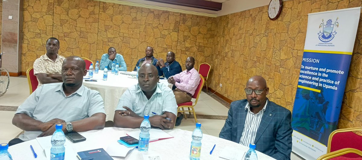 UIPE_Uganda's tweet image. #HappeningNow

Engineers Registration Enhancement Program (EREP) for @StateHouseUg  Engineering Staff

#UIPEUpdates #Engineers #ProfessionalDevelopment #Thursday