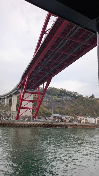隠岐諸島ルートもそうだけど橋の多い運河みたいなとこくぐるルートはいいねえ…