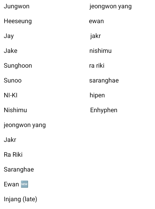 rwonie⁷- ENHYPEN IS 7 tweet media