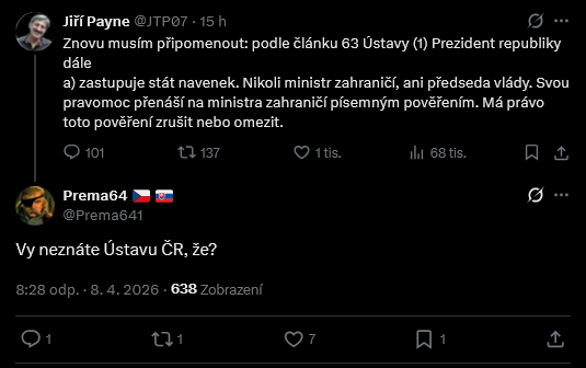 1_Adalbert's tweet photo. Zásadní problém soc. sítí je, že daly možnost se vyjadřovat lidem co ví úplné hovno.
Tohle napsat pod post člověka, který ústavu psal... https://t.co/HbiPbFHpca