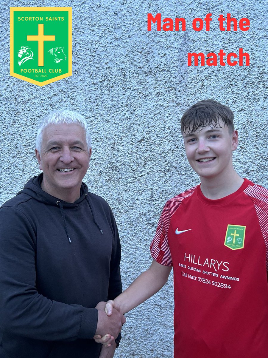 Scorton Saints FC tweet media