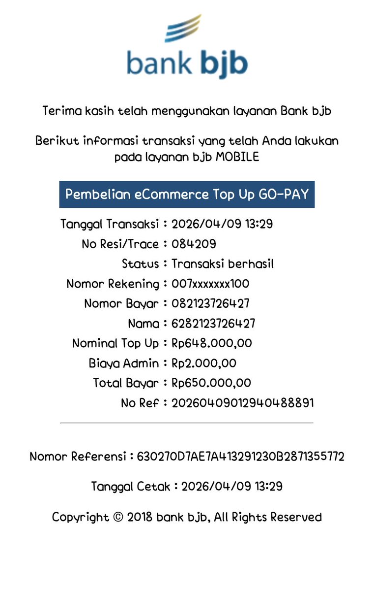 fiirdaaf's tweet photo. Warga X do your magic, adakah yg mempunyai akun gopay dengan nomer 082123726427, saya salah topup gopay ke nomer tersebut. Coba untuk reachout tp nomer tidak aktif https://t.co/hqlkZ8kF1O