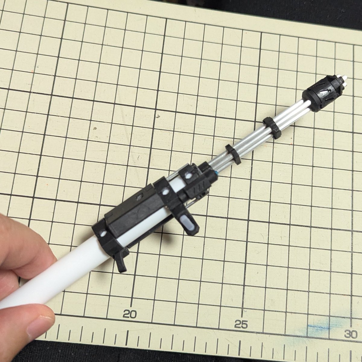 新鮮なガトリングガンの収穫。