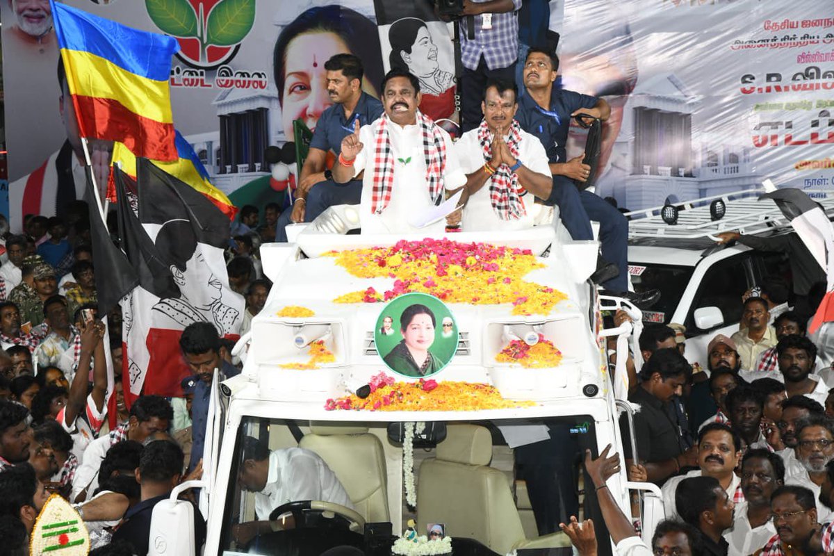 Edappadi K Palaniswami-SayYEStoWomenSafety&AIADMK tweet media