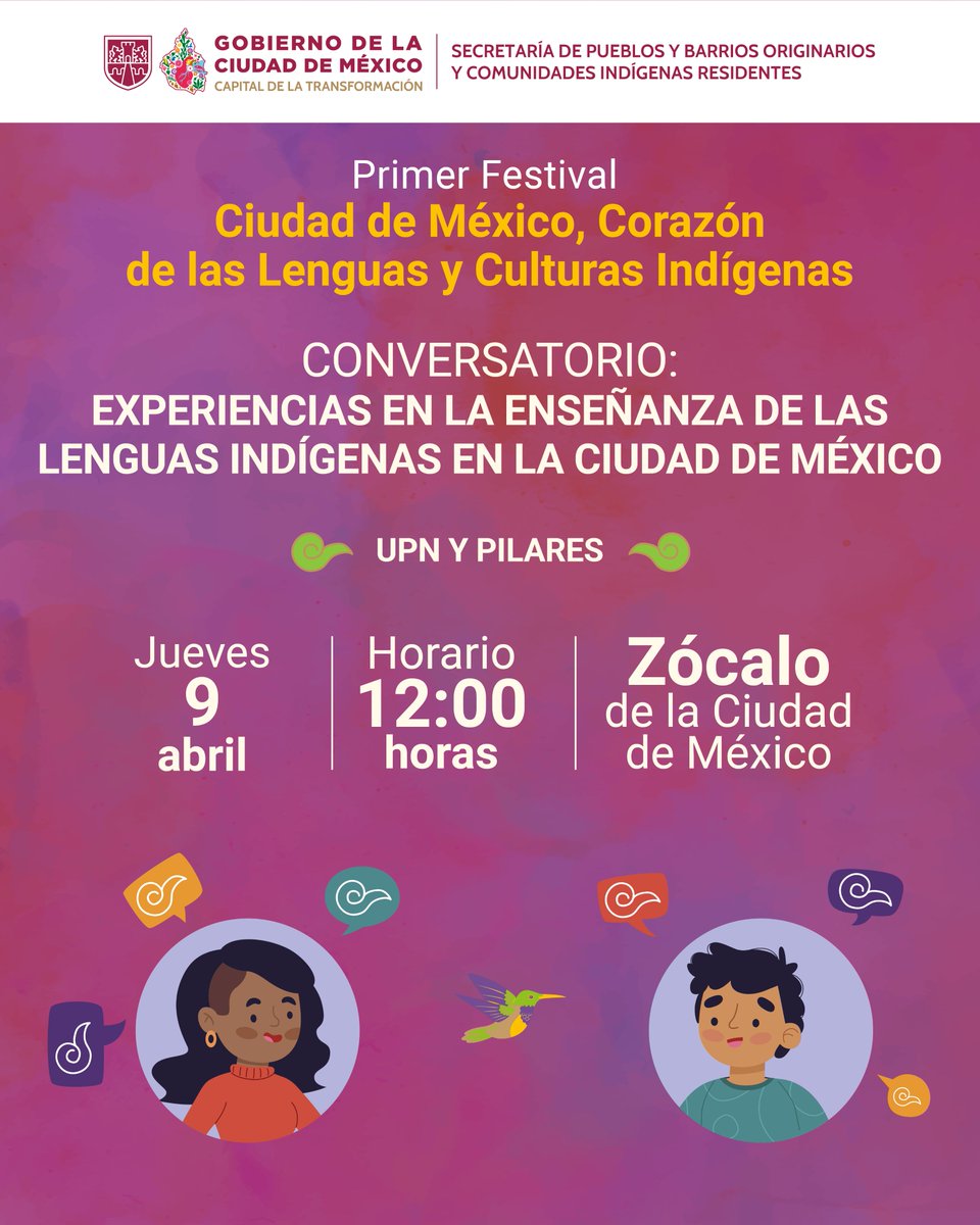 SEPI CDMX / Pueblos-Barrios-Comunidades Indígenas tweet media