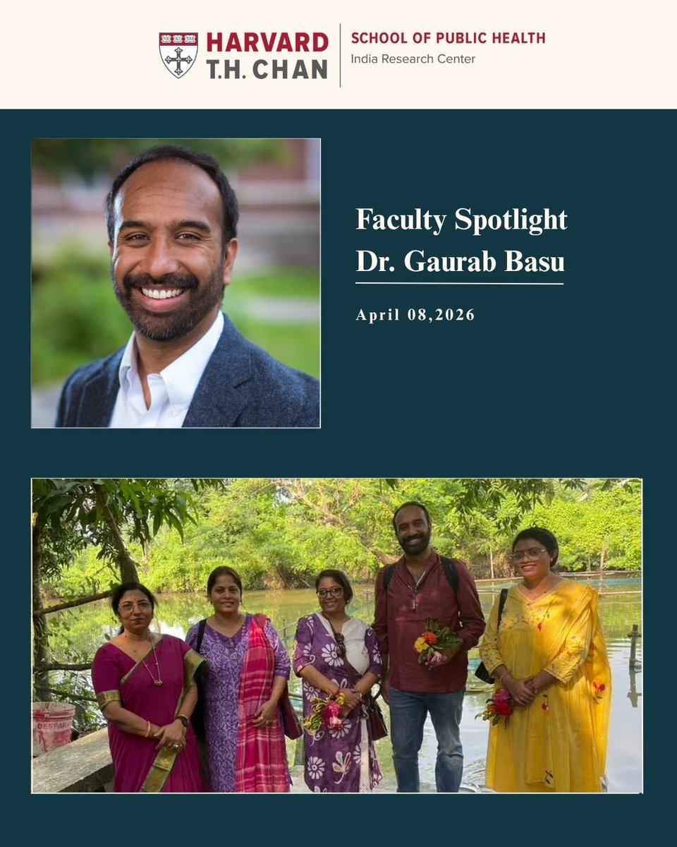 Harvard Chan - India Research Center tweet media