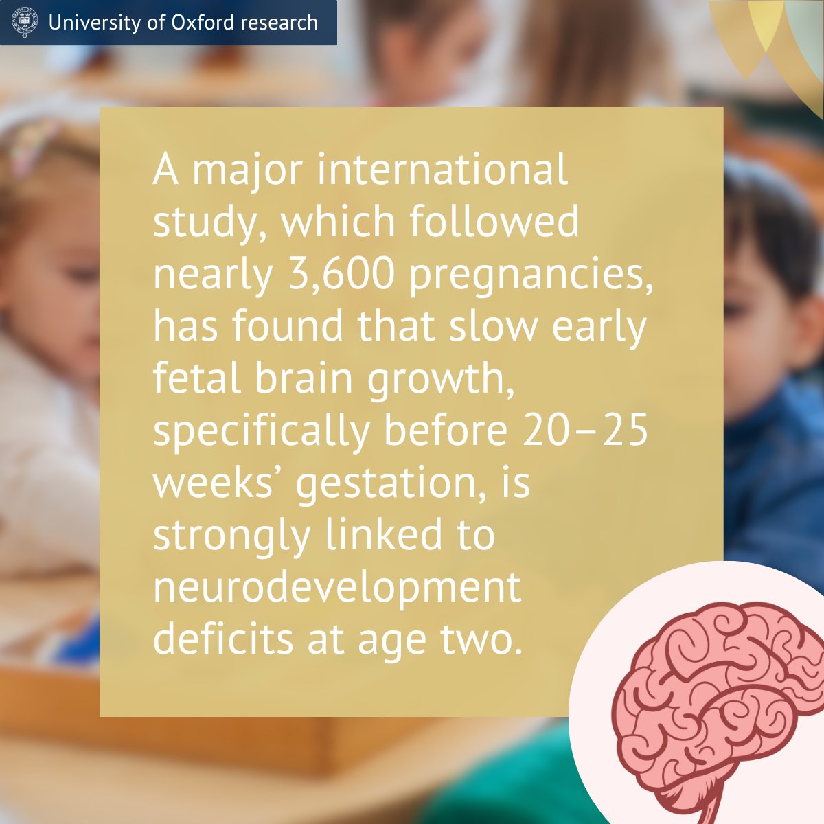 Ox_wrh's tweet image. Early insights from this study, published in @TheLancet, could help identify at-risk pregnancies and support better outcomes.

Read more: wrh.ox.ac.uk/news/early-pre…

@OxfordMedSci @LancetGH 

#MaternalHealth #ChildDevelopment #GlobalHealth