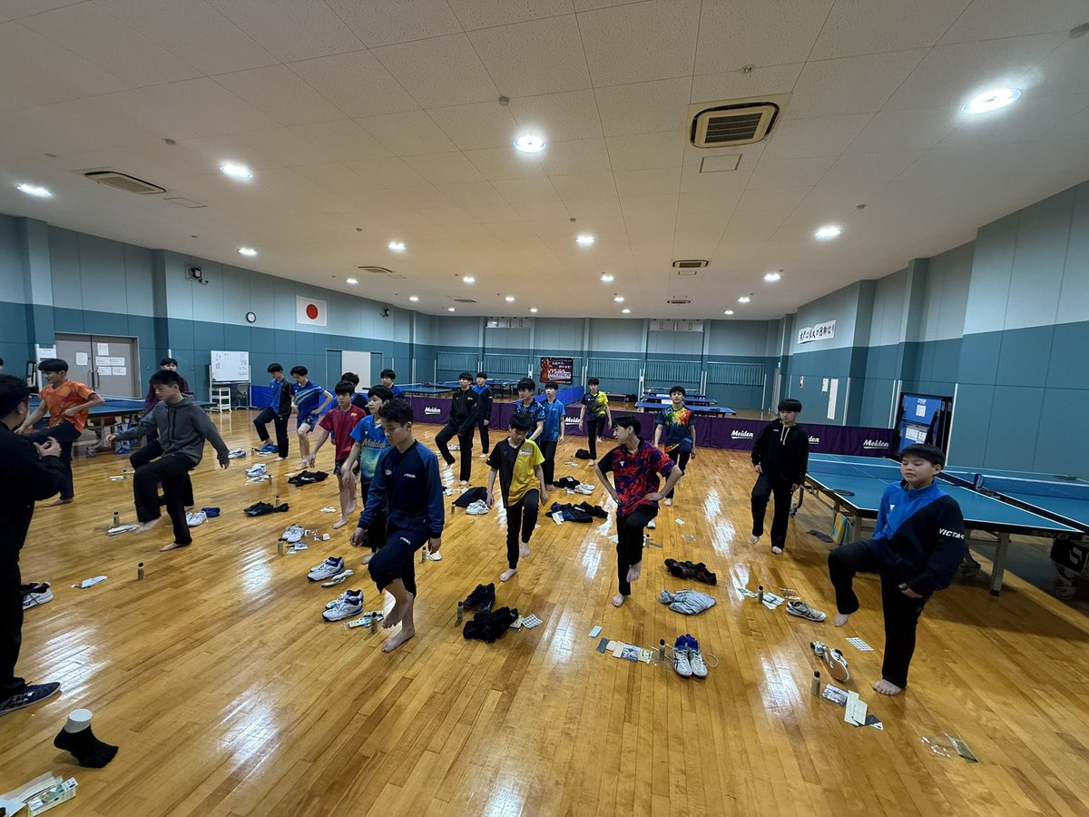 phiten_sports's tweet photo. 【#卓球 】
愛知県の #愛知工業大学名電 中学校・高等学校 卓球部🏓の皆様向けに、体のコンディショニング講習会を実施しました。皆様ありがとうございました！
#ファイテン はこれからも #ボディケア を通して、スポーツを頑張るすべての皆様を応援します📣 https://t.co/guMLTimXBy