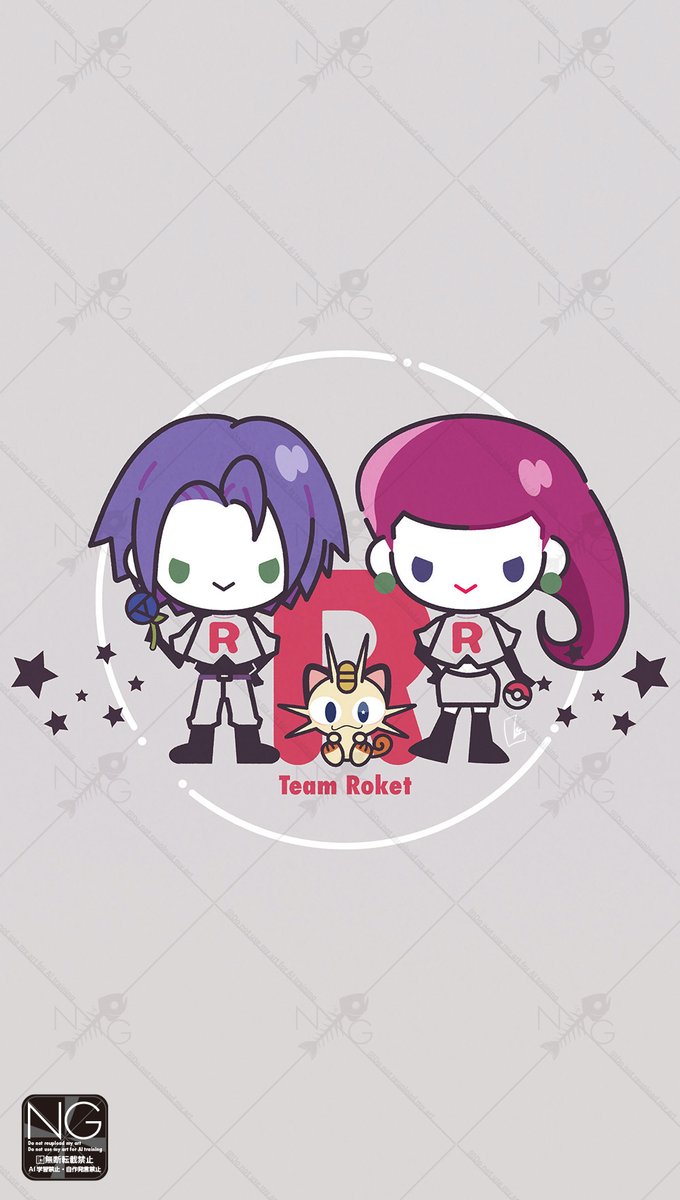 Llllu_15's tweet photo. Team Rocket https://t.co/jom1JU0Ia3