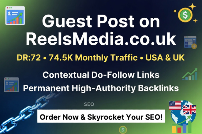 MEducatepro's tweet photo. Boost your SEO with a premium contextual do-follow guest post on Reelsmedia. co. uk- A high-authority DR 72 website with strong USA and UK traffic.
#Guestposting #Linkbuilding #Backlinks #Dofollow
https://t.co/YXM5MsPYAi https://t.co/hrGFtL0gQb