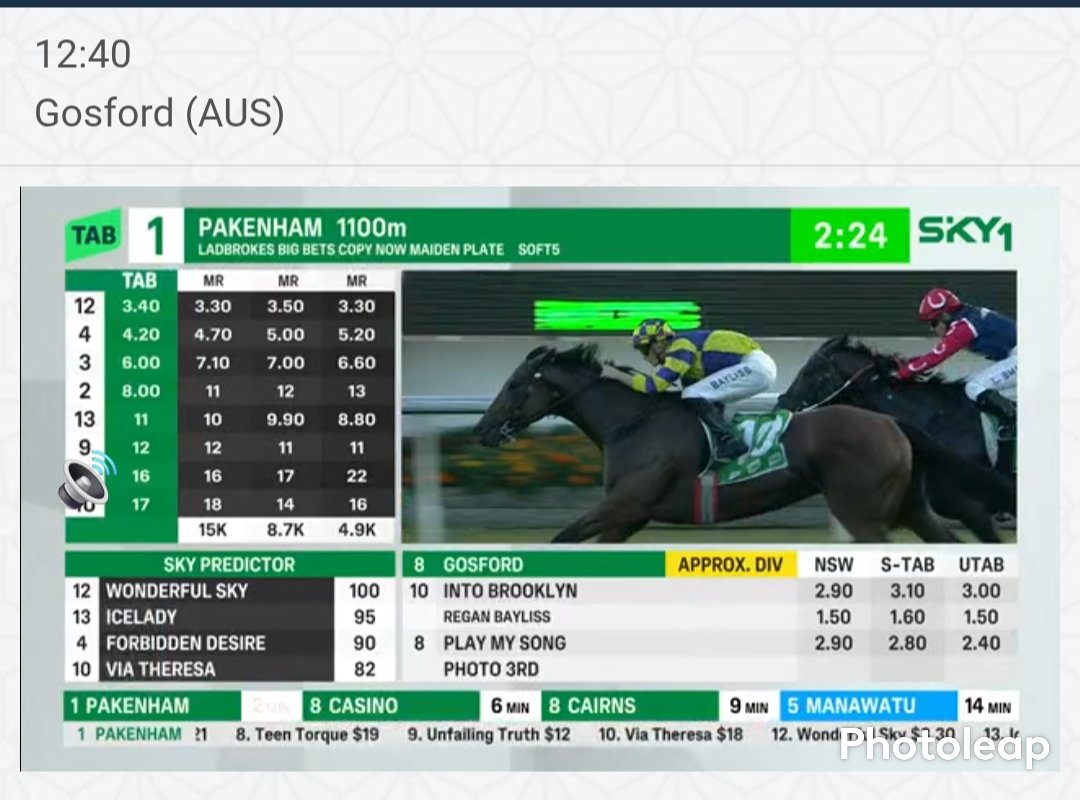 MirErfanAli2's tweet photo. @albert

Australia  Gosford  

Play Place only 

R5 - 16 READY MADE HEIR.  2nd

R6 - 6 PROBABILITY THEORY.  1st

R7 - 9 CALL ME SASSY. 2nd

R8 - 10 INTO BROOKLYN. 1st

Played Place at 56 paisa
Call me sassy

56 paisa = 56% profit

Which bank gives 56% interest in 1 day https://t.co/l2K4DUJ5p7