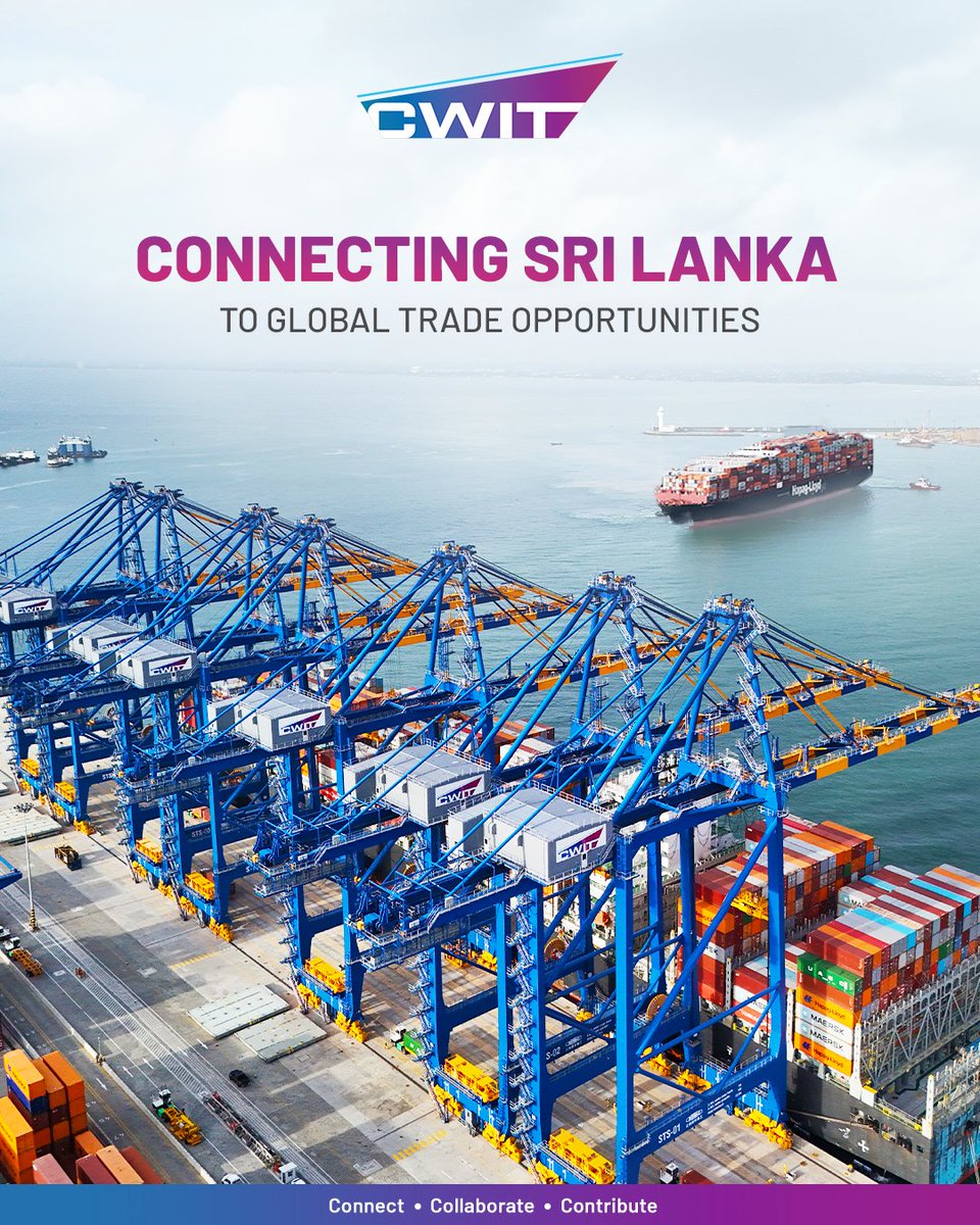At CWIT, we are strengthening global connectivity and enabling seamless trade through advanced infrastructure and efficient operations.

Every connection we build brings us closer to a more prosperous future.

#GlobalTrade #CWIT #ColomboWestInternationalTerminal #PortOfColombo