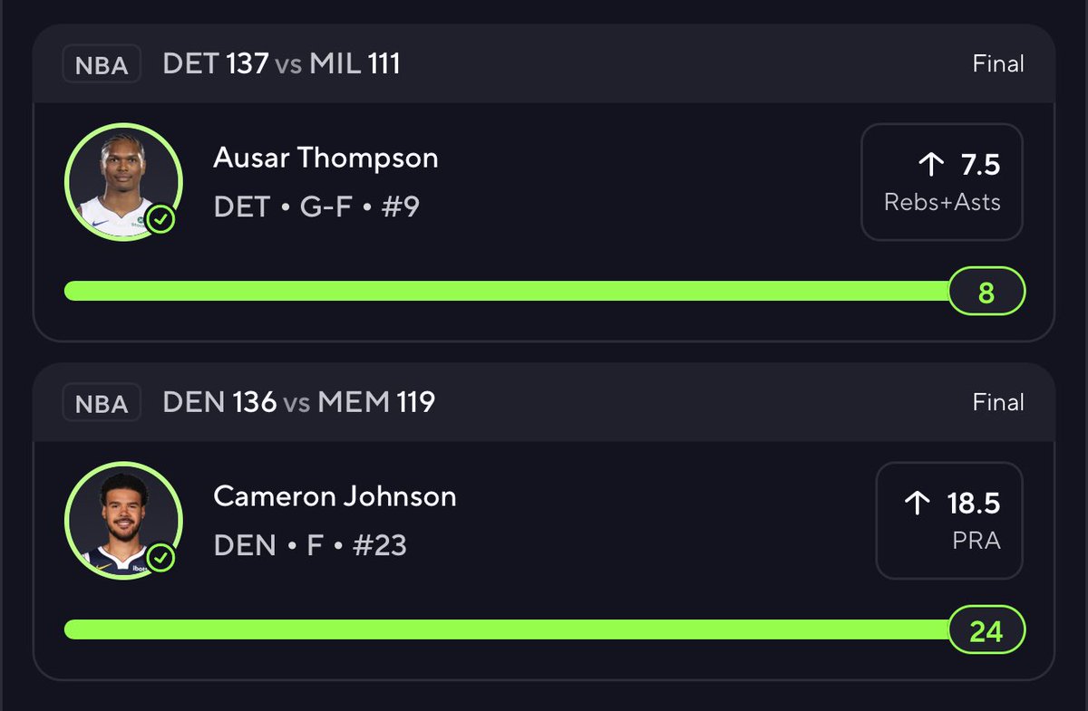 DDOGGSTACKS's tweet image. 4/8 Recap⬇️

1-0 free plays
✅David Peterson o4.5 Hits Allowed
#LGM 

1-1 VIP
✅PITS/SD NRFI
#LetsGoBucs / #ForTheFaithful 
❌MIN/DET NRFI
#NoPlaceLikeHere / #DNMW 

Shout out my dogg @KICOPICKS for the lob on Ragans🔥🤝

Works been kicking my ass last couple days, should get