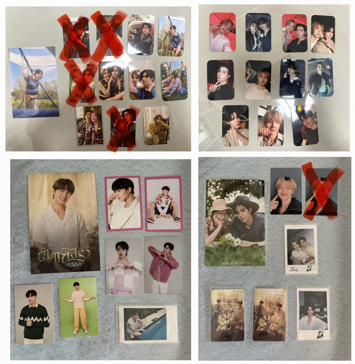 WTS การ์ด #ZeeNunew

💕ทุกอย่างขิ้นละ/ใบละ 50฿

สนใจ dm

#ตลาดนัดซนซน #ตลาดนัดซีนุนิว