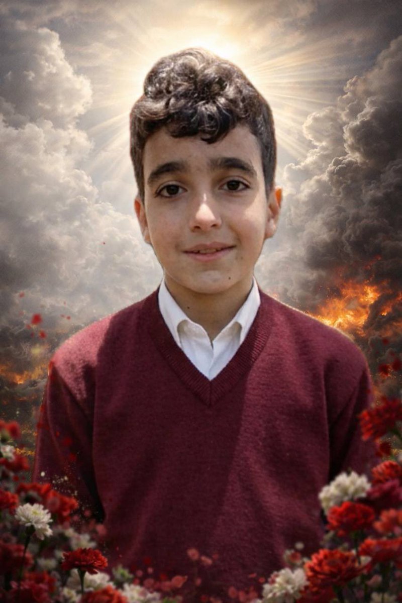 The Lebanese child Hadi Ismail was murdered during the intense Israeli attacks on Lebanon yesterday.