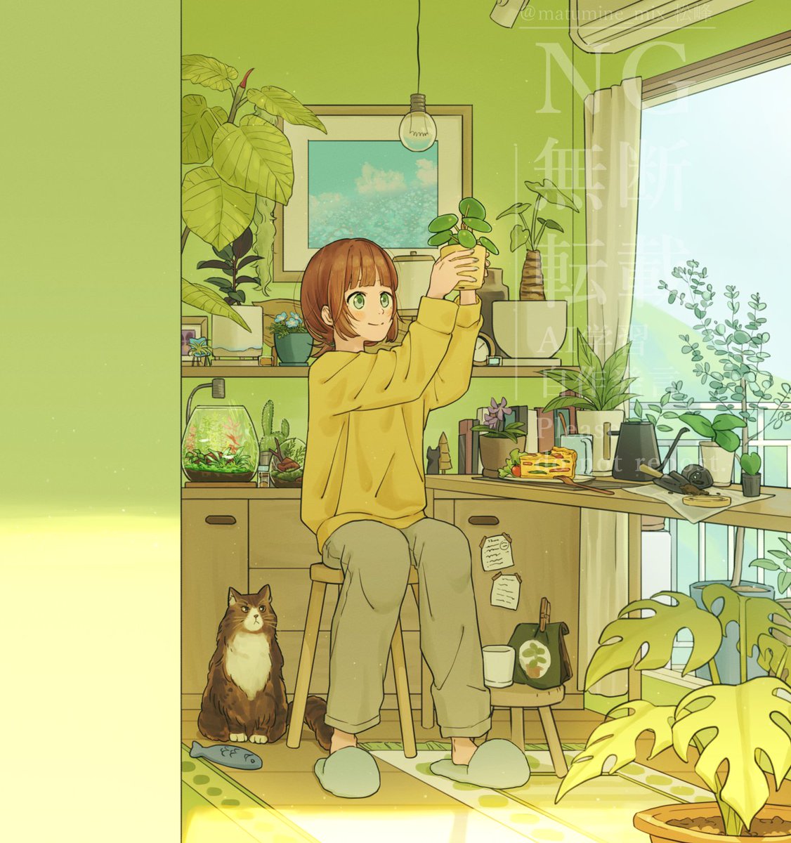 松峰￤イラストレーター tweet media