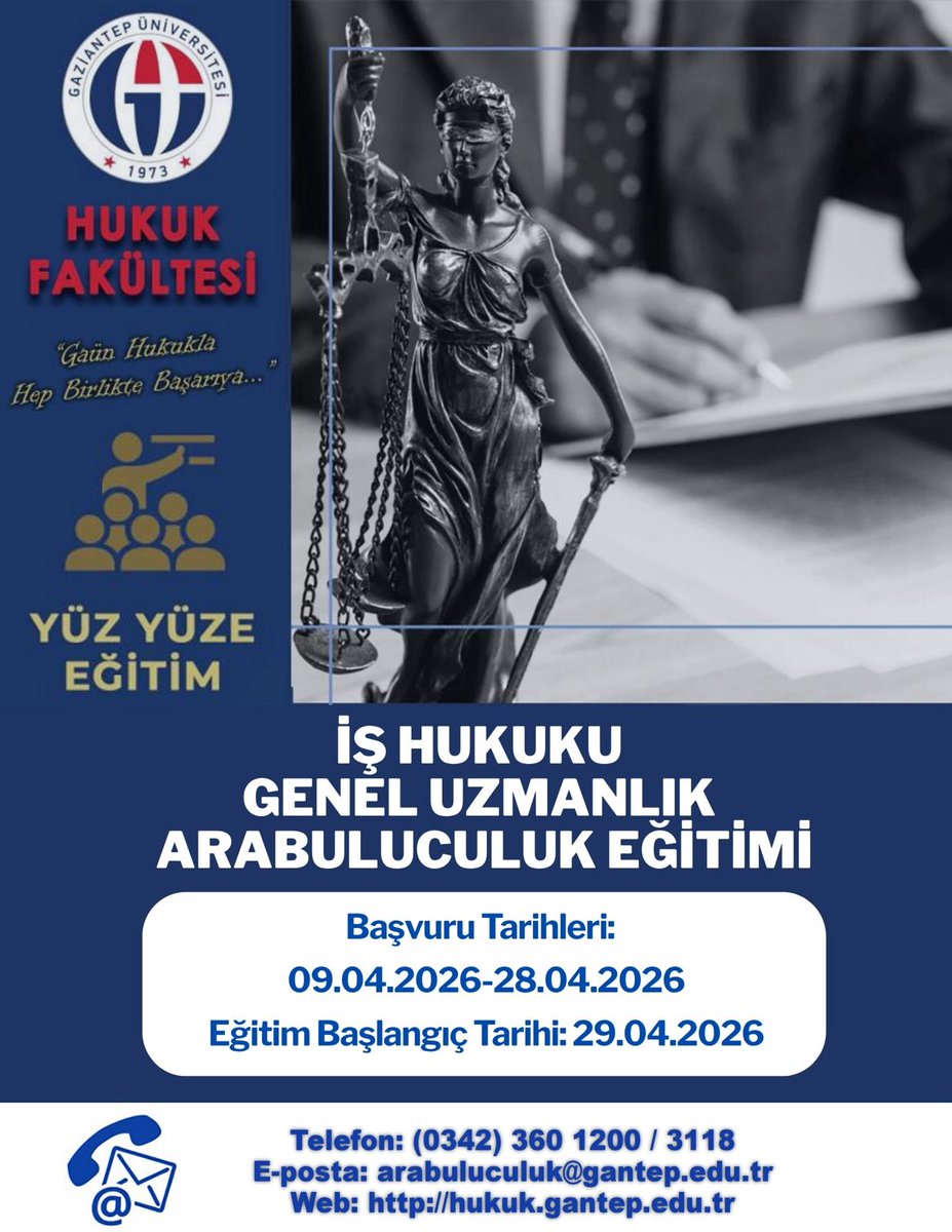 Gaziantep Üniversitesi Hukuk Fakültesi tweet media
