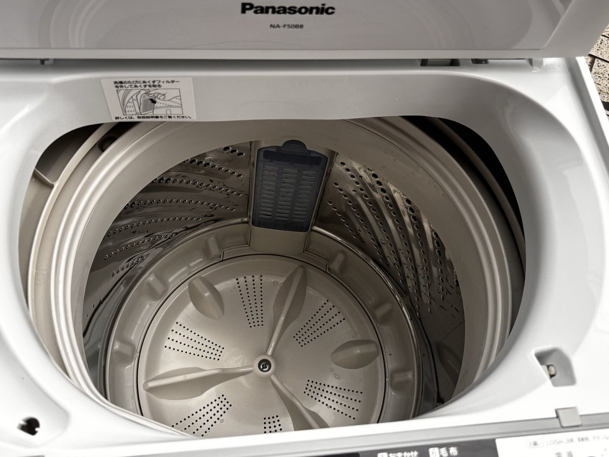 Panasonic 全自動洗濯機 NA-F50B8 入荷いたしました 洗濯容量5kg 2015 