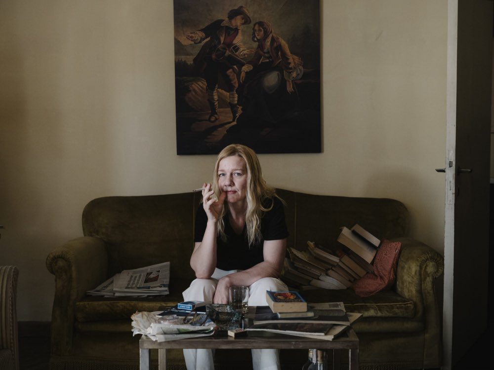 therowfw14's tweet photo. Sandra Hüller as Ingeborg Bachmann, directed by Regina Schilling // 2026 https://t.co/eVcbjt7TbV