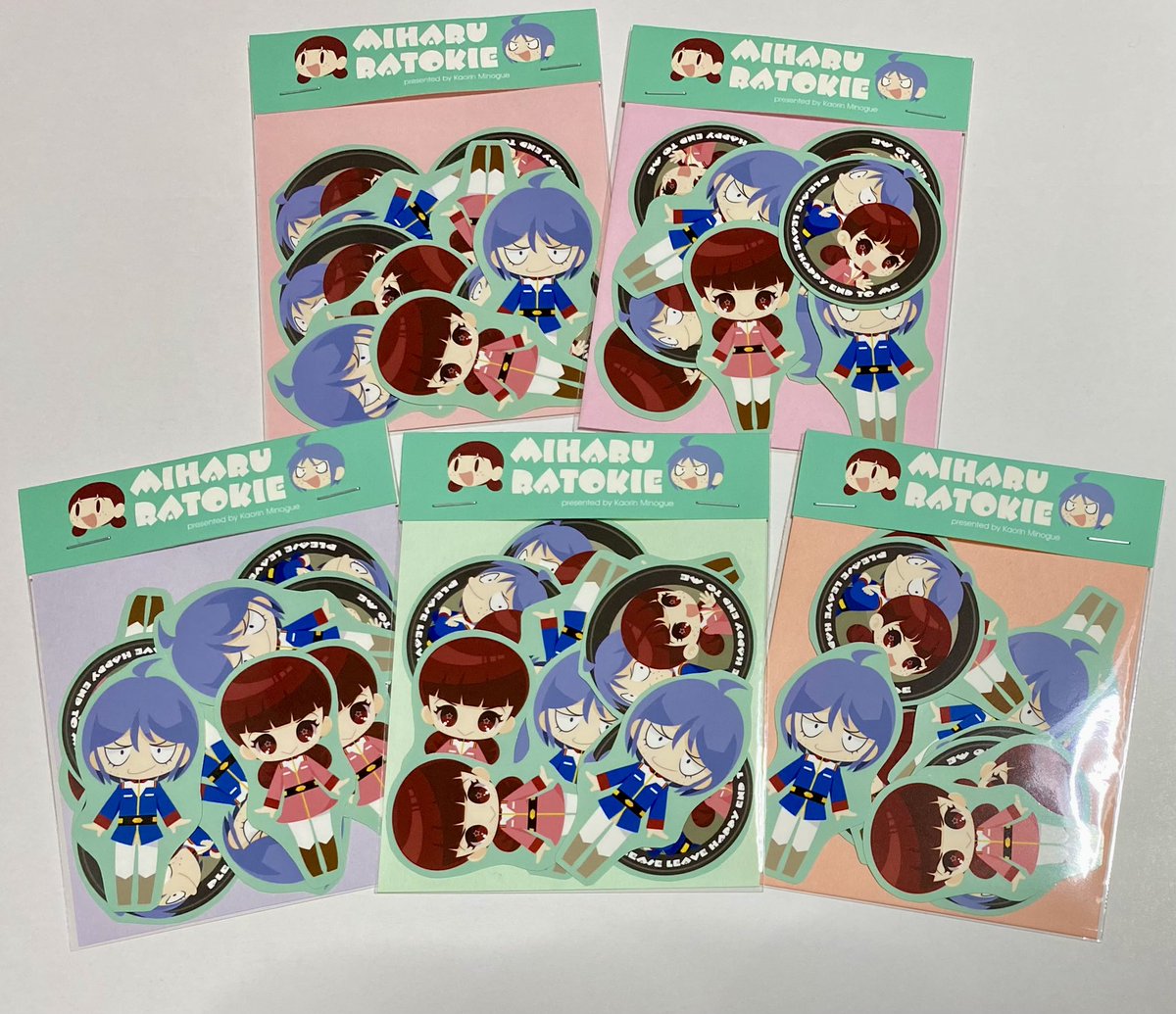 5/9(土) 川崎産業振興会館4階展示場で開催されるA40にサークル参加します。既刊のミハル・ラトキエちゃんファンブックとか色紙とか出します。フレークシールもちょっとだけ持っていきます。よろしく！
#A40