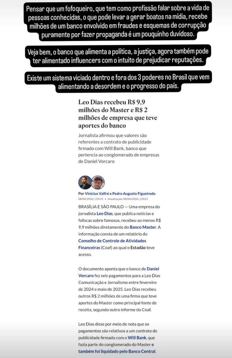 José Roberto C. Filho tweet media