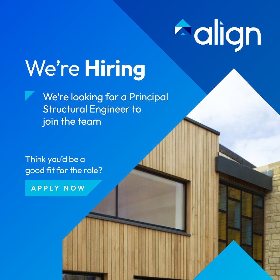 NycjobsUk's tweet image. Are you an experienced Structural Engineer? Ready to take the next step in your career?

👉 Apply now: tinyurl.com/yxubevas

#StructuralEngineer #PrincipalEngineer #Align #NorthallertonJobs #Northallerton