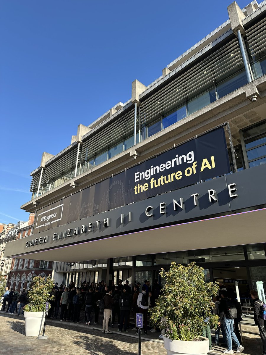radugidei's tweet photo. Day 1 of @aiDotEngineer conference in London done, let’s see how I did on my 2 goals
- learn new things
- benchmark what we do @KOPEai https://t.co/NsRWnbNpRt