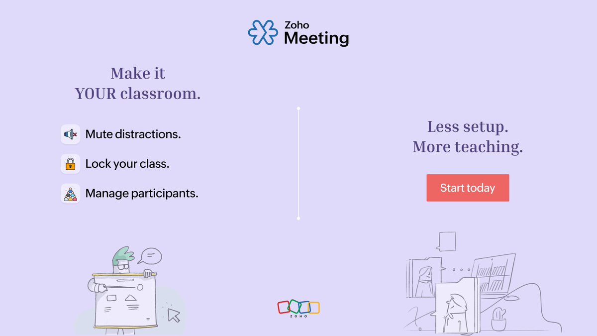 Zoho Meeting tweet media