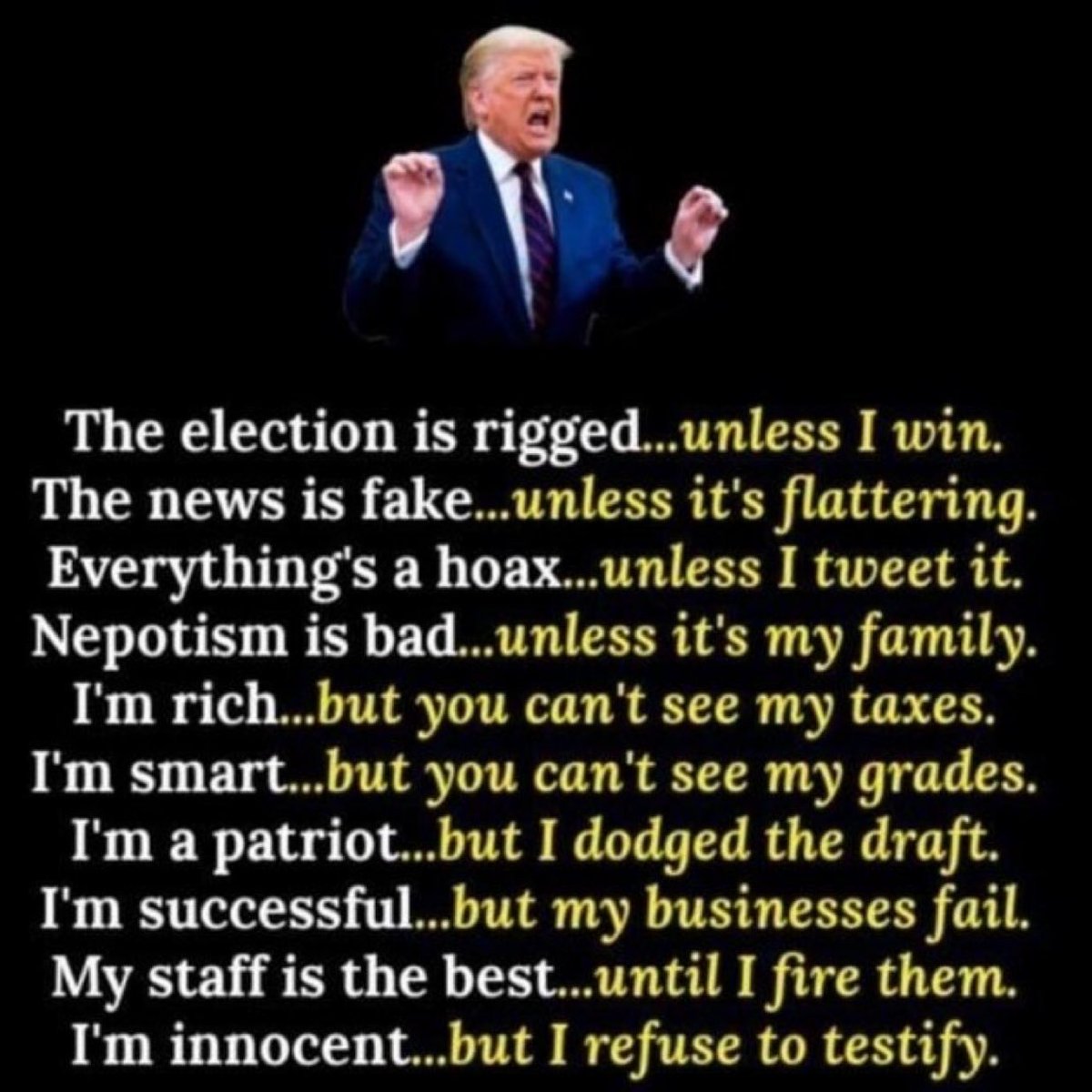 Limagrays's tweet photo. @stylist_que_2 The man is an idiot and a failure…surely enough is enough! https://t.co/567vh5d55C