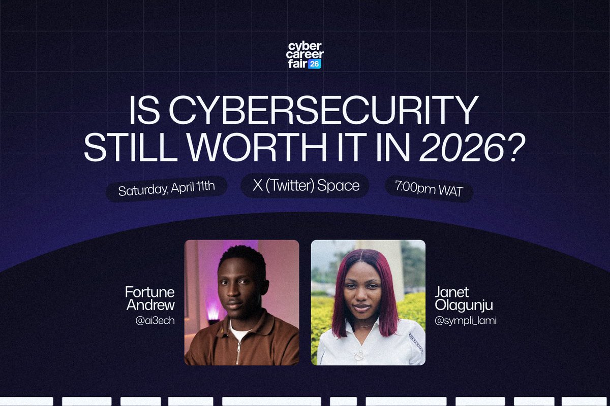 Cyber Career Fair FUTA tweet media