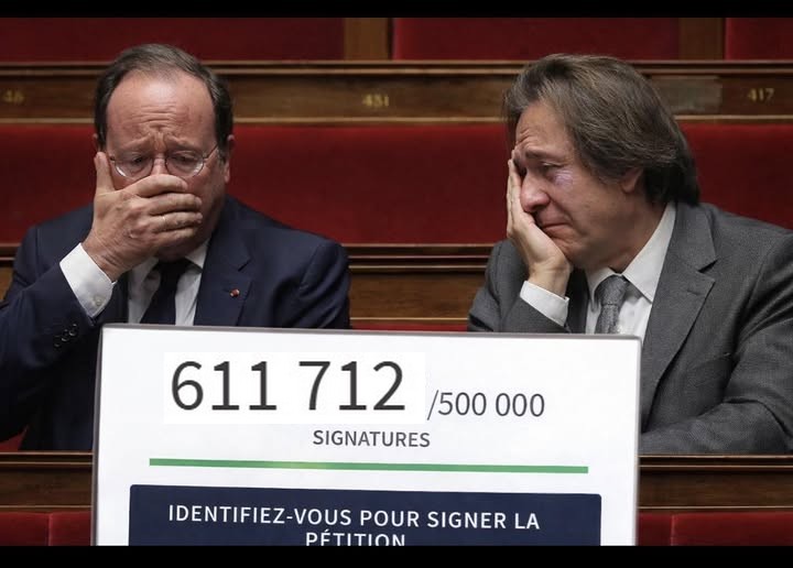 EricJacques117's tweet image. 🔴 La détresse de #Hollande et #guedj face au 611 712 signataires contre la #LoiYadan qu’ils avaient co-signée avec la députée franco-israélienne Caroline Yadan, une loi censée museler toute critique d’Israël. 
👉 Signez et faites signer la pétition : petitions.assemblee-nationale.fr/initiatives/i-…