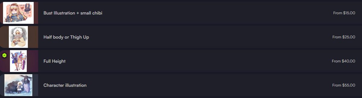 OPEN COMMISSIONS

I need money for meds so I want to start taking commissions. I also accept commissions through dm, 

I accept payment through Easystaff, Hipolink,. Boosty

↻ + ♡  is  very  appreciated  

vgen.co/ayuzyu 

#VGenComm #commissionsopen