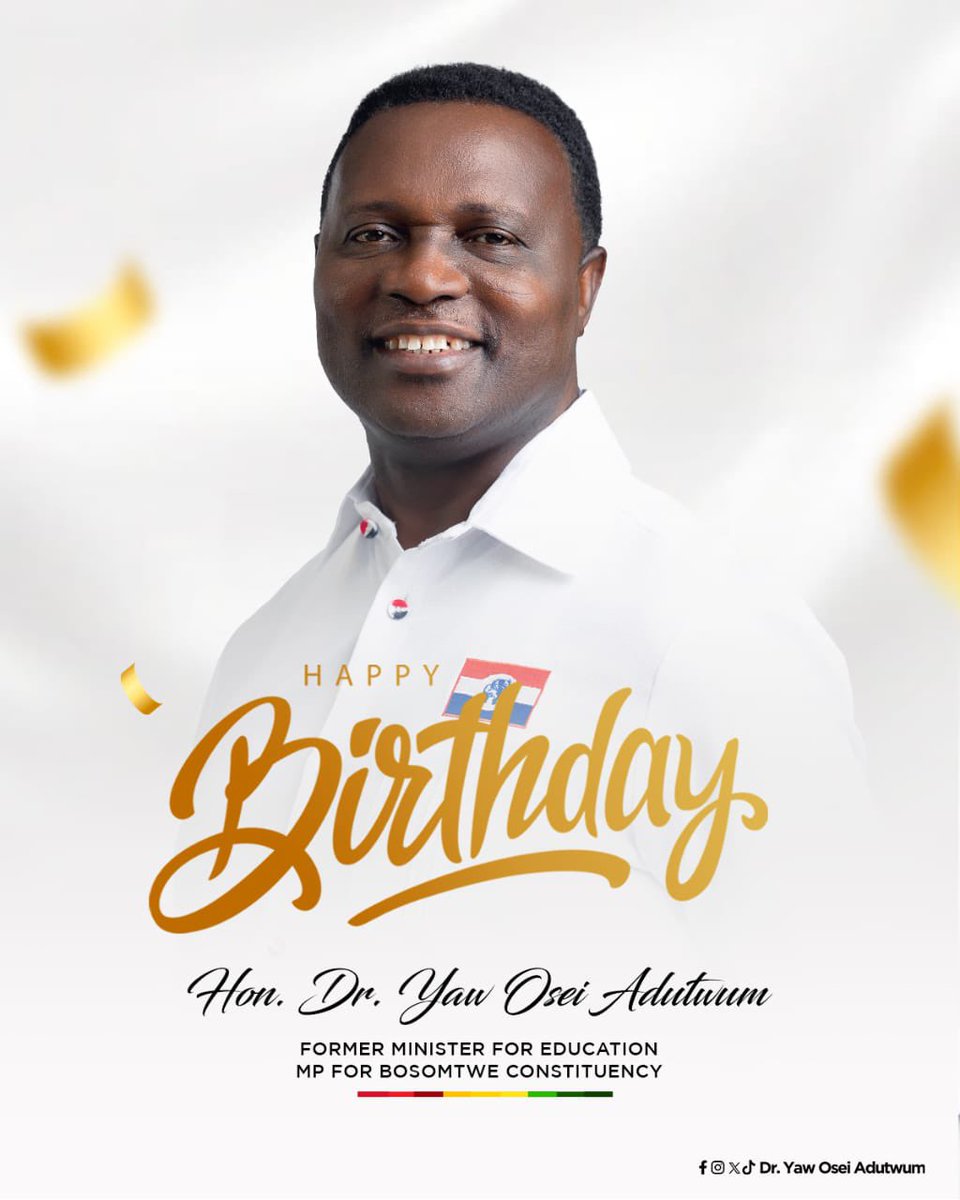 Dr. Yaw Osei Adutwum tweet media