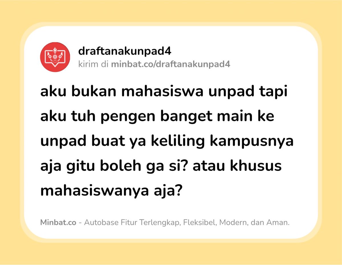 Unpadfess | DAPET 50-250K ISI SURVEY DI PIN TWEET tweet media