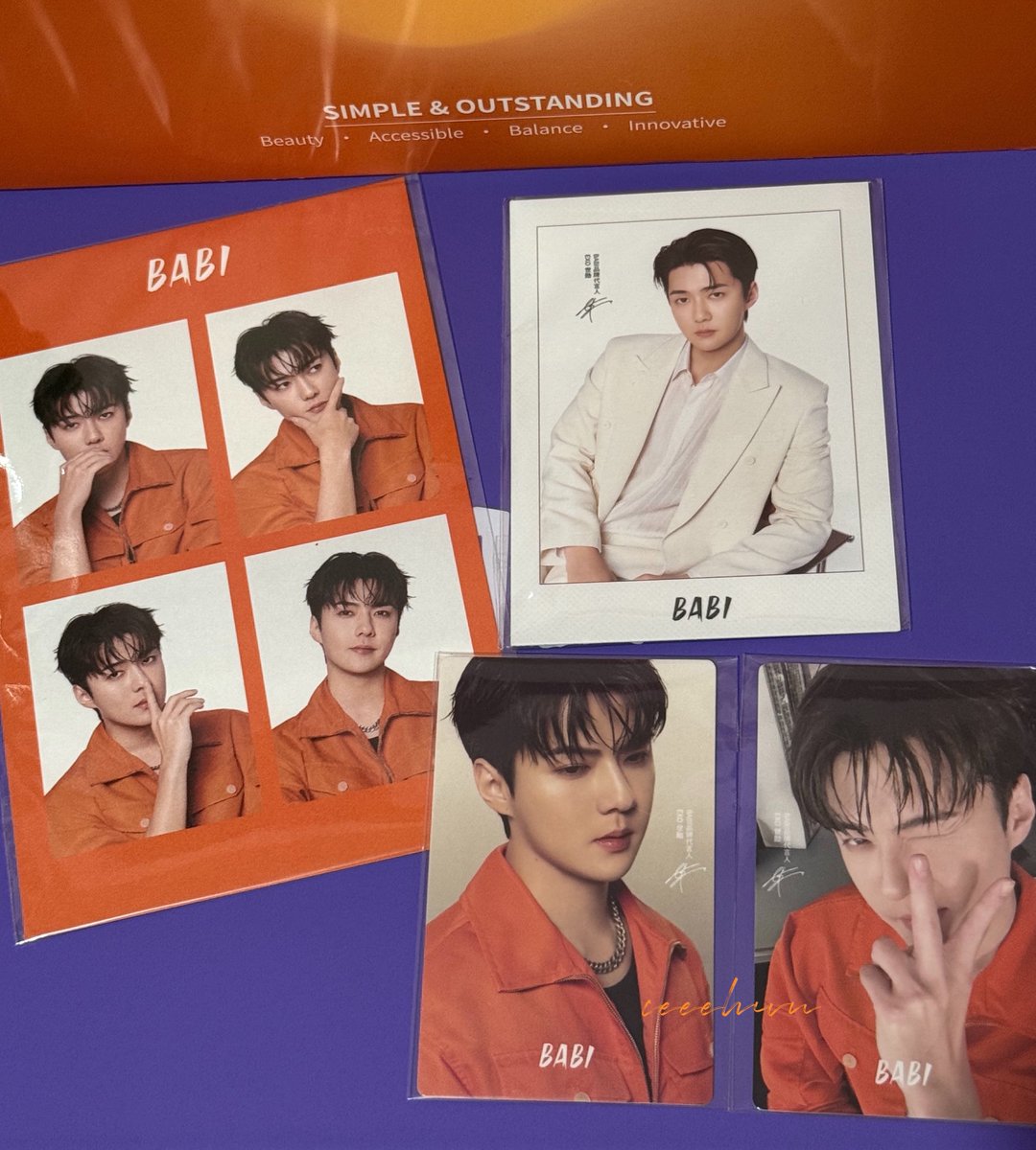 ceeehun's tweet photo. My Sehun x Babi gift box is here! 🧡

Tysm @shopninefour2 https://t.co/BQxp4RO4tu