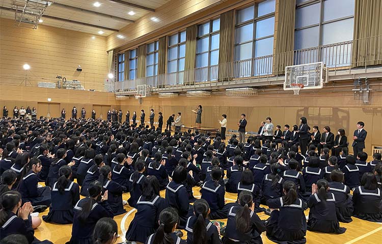 大妻中学高等学校 tweet media