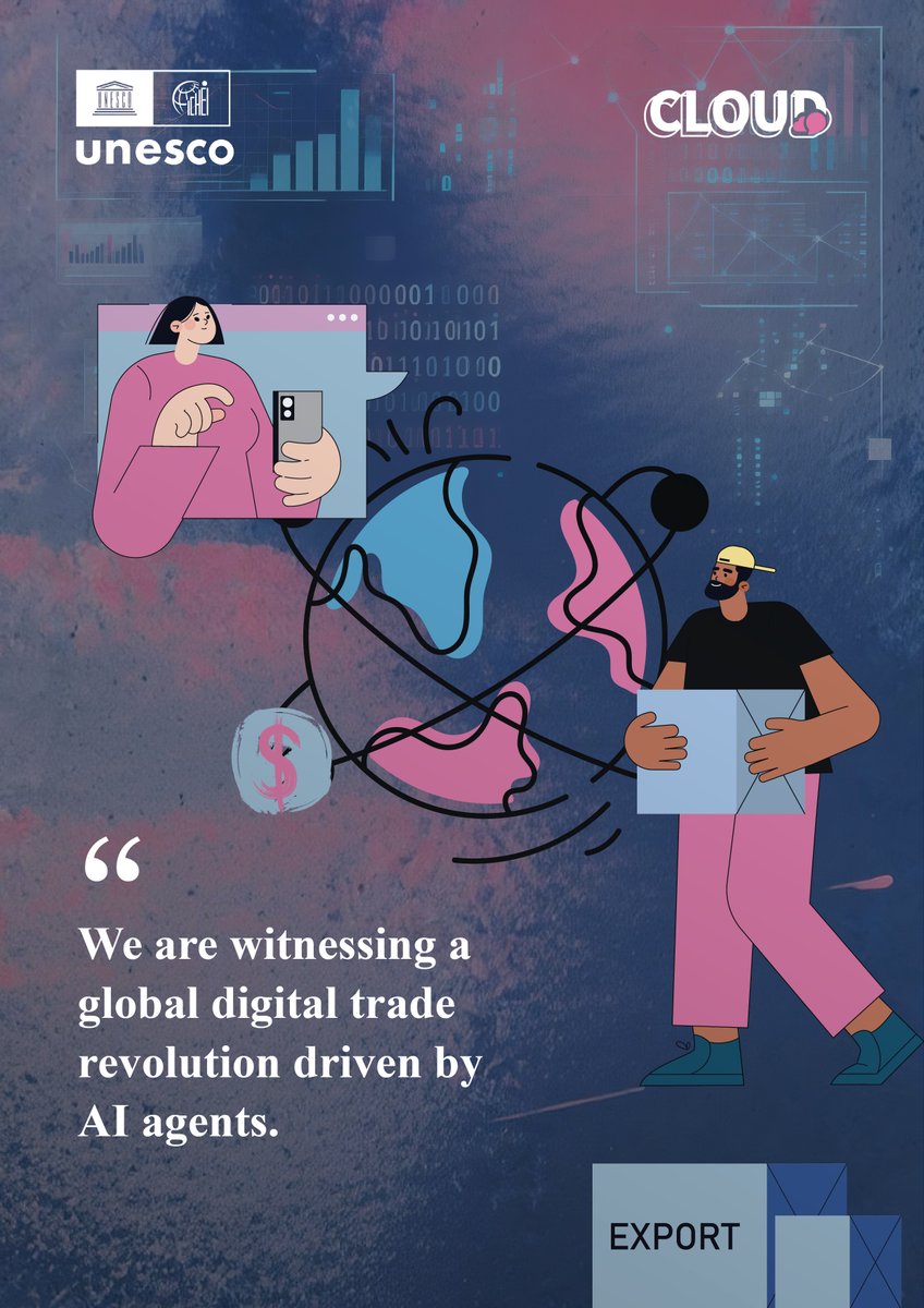 UNESCO_ICHEI's tweet image. Featured in CLOUD Issue 15
When Trade Begins to Think: New Possibilities in Emerging Markets
👉 Read the full article and explore the insights: en.ichei.org/en/knowledge/c… 
#HigherEducation #MicroCredentials #DigitalEconomy #DigitalTransformation #UNESCO #IIOE #GlobalSouth