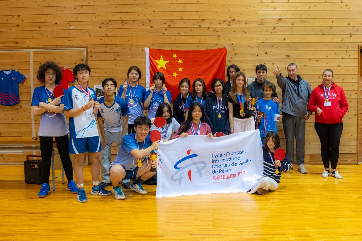 lfikyoto's tweet photo. 🏓✨ Clap de fin pour le PROZAP CAPTT 2026 à Kyoto !

Une première édition intense et réussie 👏
Bravo à tous les élèves !

🏆 Individuel : Guanling (Lycée), Nolan (C4), Alexey (C3)
🏆 Équipes : Pékin (Lycée), Tokyo (C4), Kyoto (C3)

#prozap #tennisdetable #kyoto #aefe

@aefeinfo https://t.co/uH93P0lFPU