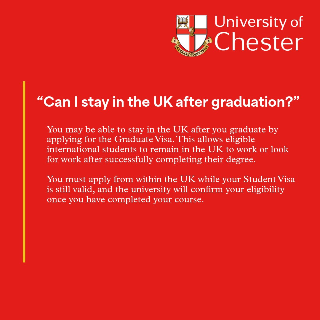 University of Chester - International tweet media
