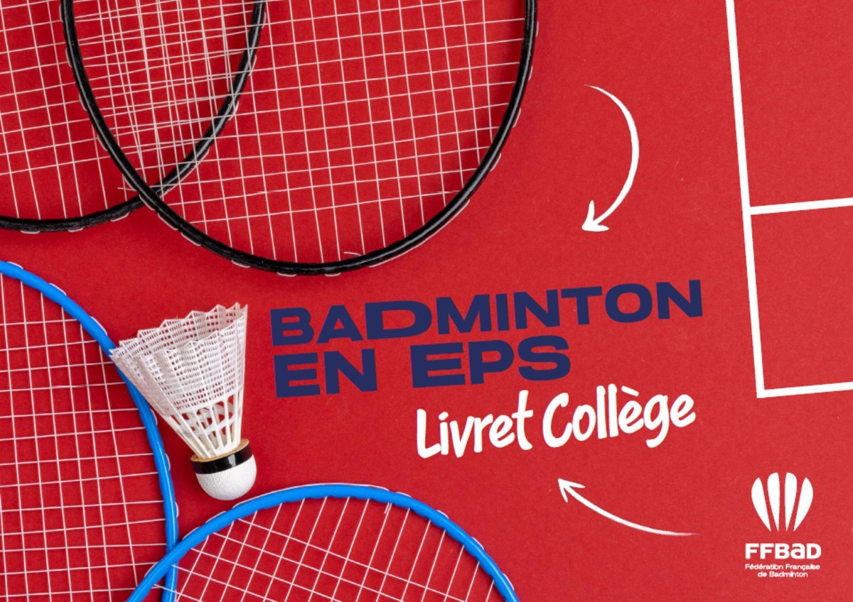 EPS_edu_num's tweet photo. [RESSOURCE PÉDAGOGIQUE] 🏸

La @FFBaD en partenariat avec des enseignants d'EPS propose un livret "badminton en collège" téléchargeable

▶️ Intégrer de nouvelles variables de jeu 
▶️Situations techniques et évolutives 
▶️5 thématiques de travail

https://t.co/xwg4ISduyZ https://t.co/jlpGO5toyc