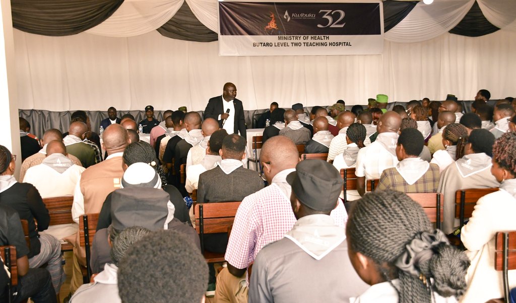 #Kwibuka32: Kuri uyu wa kane, muri @ButaroHospital habereye igikorwa ...
