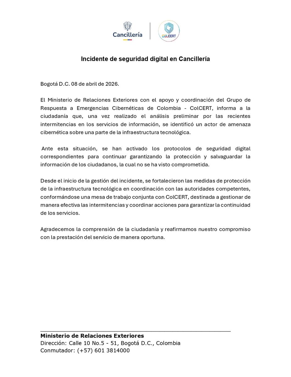 EmbajadaColombiaItalia tweet media