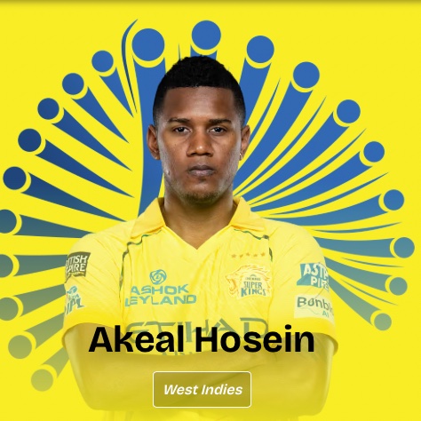 StudioFlicks's tweet image. Latest Buzz - #DewaldBrevis and #AkealHosein are likely to join CSK Vs DC match on April 11.

#MSDhoni will be not be playing probably.